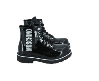 Moschino Anfibi  61786 con lacci e zip