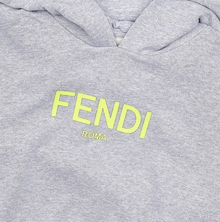 Fendi Kurz geschnittenes Sweatshirt mit JFH135-5V0-Logo