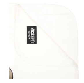 Moschino Blanket WITH PRINTED TEDDY mub00c