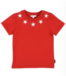 Givenchy T-Shirt mit Rundhalsausschnitt und Applikationen H05073