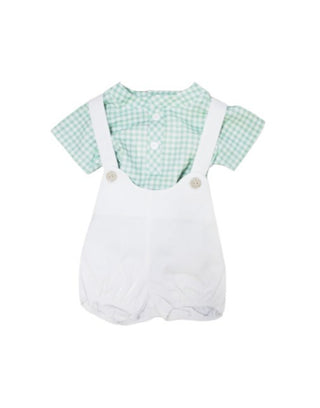 Paz Rodriguez 00615065 Overalls Set with Back Buttons