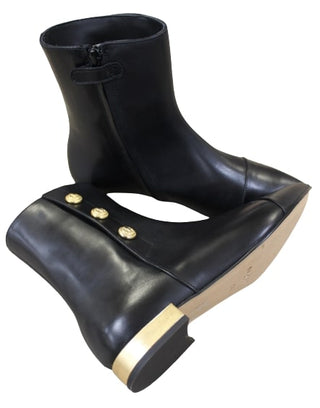 Balmain bs0a76 side zip boots