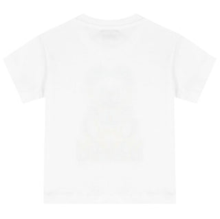 Moschino Crewneck T-shirt with logo and symbol MUM02P