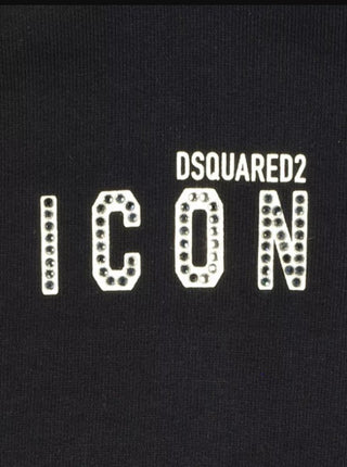 Dsquared2 Kurzes Sweatshirt mit Logo DQ0252-D002Y