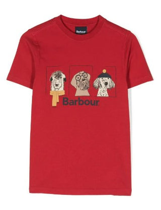 Barbour T-Shirt mit Rundhalsausschnitt CTS0135RE51