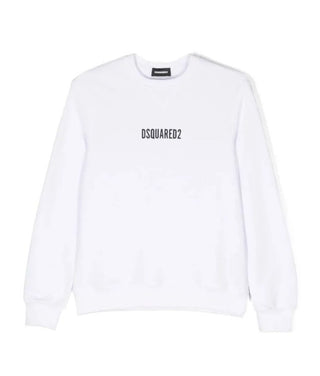 Dsquared2 Felpa girocollo con logo stampato DQ1739-D003G