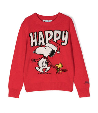 Mc2 Saint Barth Crewneck Sweater with Snoopy DOU0001 09786E