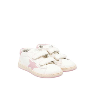 Golden Goose Sneakers Ball Star gjf00386 Farbe Elfenbein/Rosa