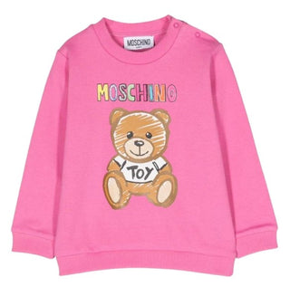 Moschino Sweatshirt mit Rundhalsausschnitt und MTF04Q-Aufdruck