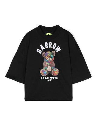 Barrow T-shirt Con Stampa Frontale F4BKJGTH144 Manica Corta