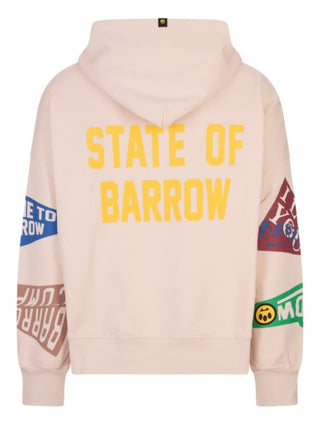 Barrow Oversized Print Sweatshirt F4BWUAHS043