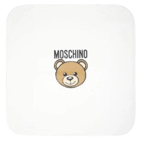 Moschino Blanket WITH PRINTED TEDDY mub00c