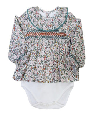 Doctor Kids 2 Piece Set dk1151 With Floral Print