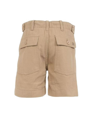 Doudou Bermudashorts aus Baumwolle 2Q6529 Beige Farbe für Kinder