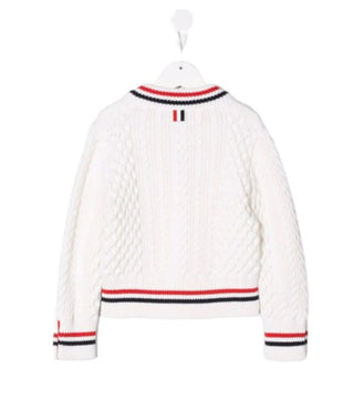 Thom Browne Pullover mit V-Ausschnitt KKA006A