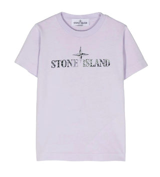 Stone Island T-shirt girocollo con logo 781621073