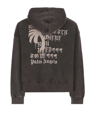 Palm Angels "Statement Monogram" Hoodie PMBB058F24FLE0021009