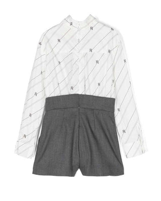 Elisabetta Franchi EFTA092.0 Jumpsuit Dress With Shorts Tie