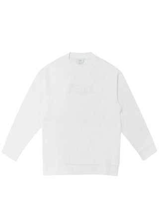 Fendi-Sweatshirt mit Rundhalsausschnitt und Logo JUH091-5V0 aus Baumwolle