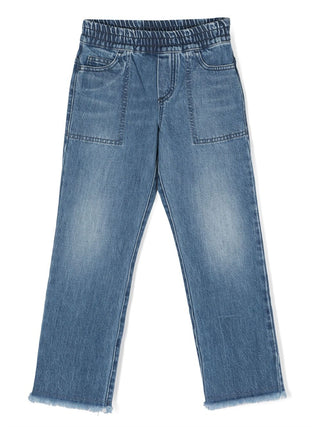 Fendi-Jeans mit JMF428-AMHX-Logo