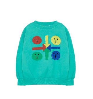 Weekend House Kids Rundhals-Sweatshirt mit 710-Aufdruck