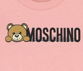 Moschino T-shirt girocollo con stampa MTO00D