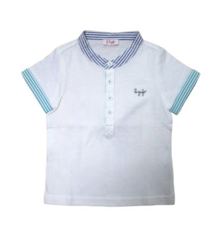 Il Gufo T-shirt a polo con logo ricamato P18TS151M0014