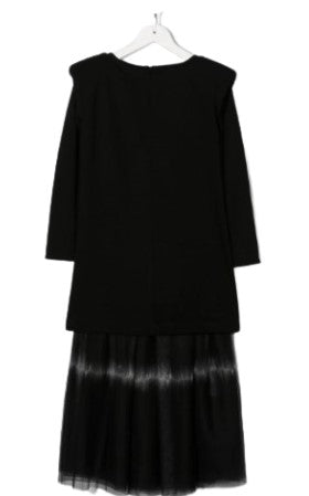 Monnalisa Kleid mit Rundhalsausschnitt 410900