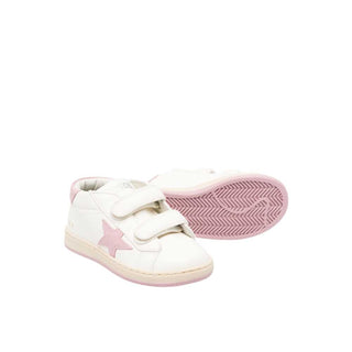 Golden Goose Sneakers Ball Star gjf00386 Farbe Elfenbein/Rosa