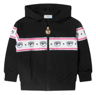 Chiara Ferragni Sweatshirt mit Reißverschluss und Kapuze 519800