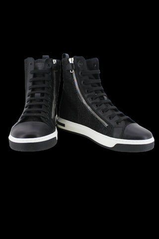 Balmain Sneakers 6o0696 with laces and zip