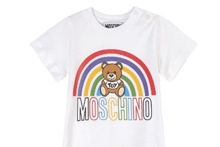 Moschino RAINBOW Romper MUY045 WITH CLIPS