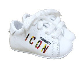 Dsquared2 Sneakers WITH MULTICOLOR WRITING 73738 with laces