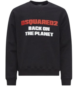 Dsquared2 Felpa girocollo con logo stampato S71GU0554