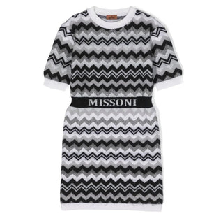 Missoni Short Sleeve Wool Dress MT1B21-W0012