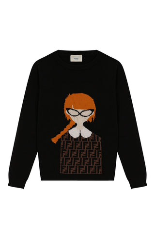 Fendi-Logo-Pullover JFG053