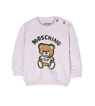 Moschino Sweatshirt mit Rundhalsausschnitt und MUF04Y-Aufdruck