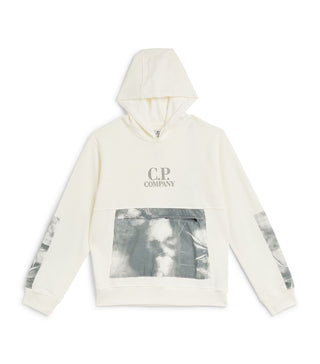 CP Company Sweatshirt mit Logo auf der Vorderseite 14CKSS068B