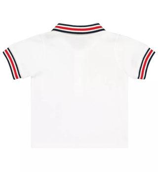 Moncler T-shirt a polo con simbolo D19518306605