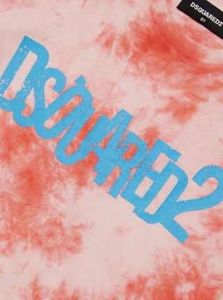 Dsquared2 T-shirt fantasia tie dye DQ2369-D0A90