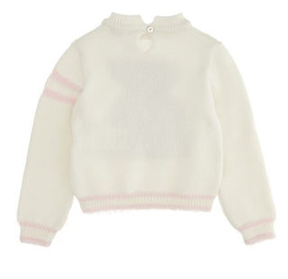 Monnalisa Crewneck Sweater 390610