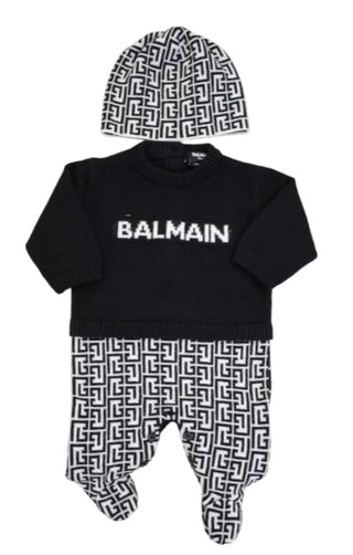 Balmain BTB530 Playsuit mit Knöpfen hinten