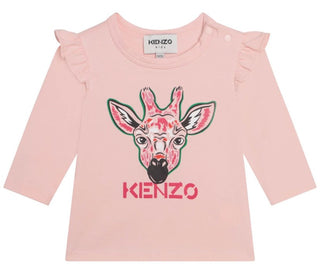 Kenzo T-shirt a manica lunga con stampa K05402