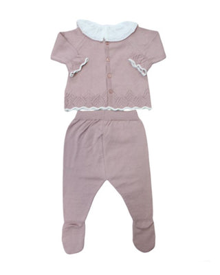 Doctor Kids Two Piece Romper dk183 With Ruffles