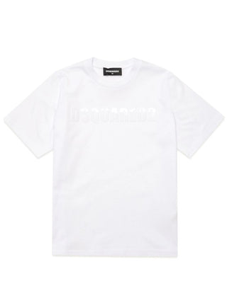 Dsquared2 T-shirt girocollo con logo DQ2234-D00MV