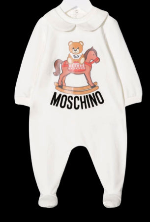 Moschino mut02e Playsuit mit Clips auf der Rückseite