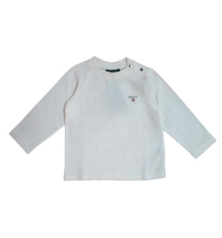 Gant Crew Neck T-Shirt with Front Logo 704973