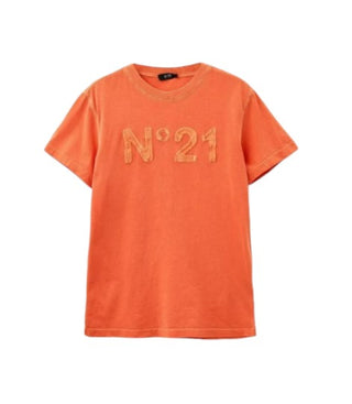 N21 T-shirt con logo sul davanti N21582