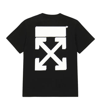 Off-White T-shirt girocollo con logo OGAA001S22JER002