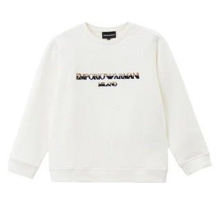 Armani 6L4MJ7 Kids Logo Sweatshirt